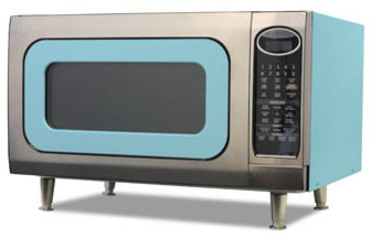 Big Chill Retro Microwave 24 in. wide - Beach Blue