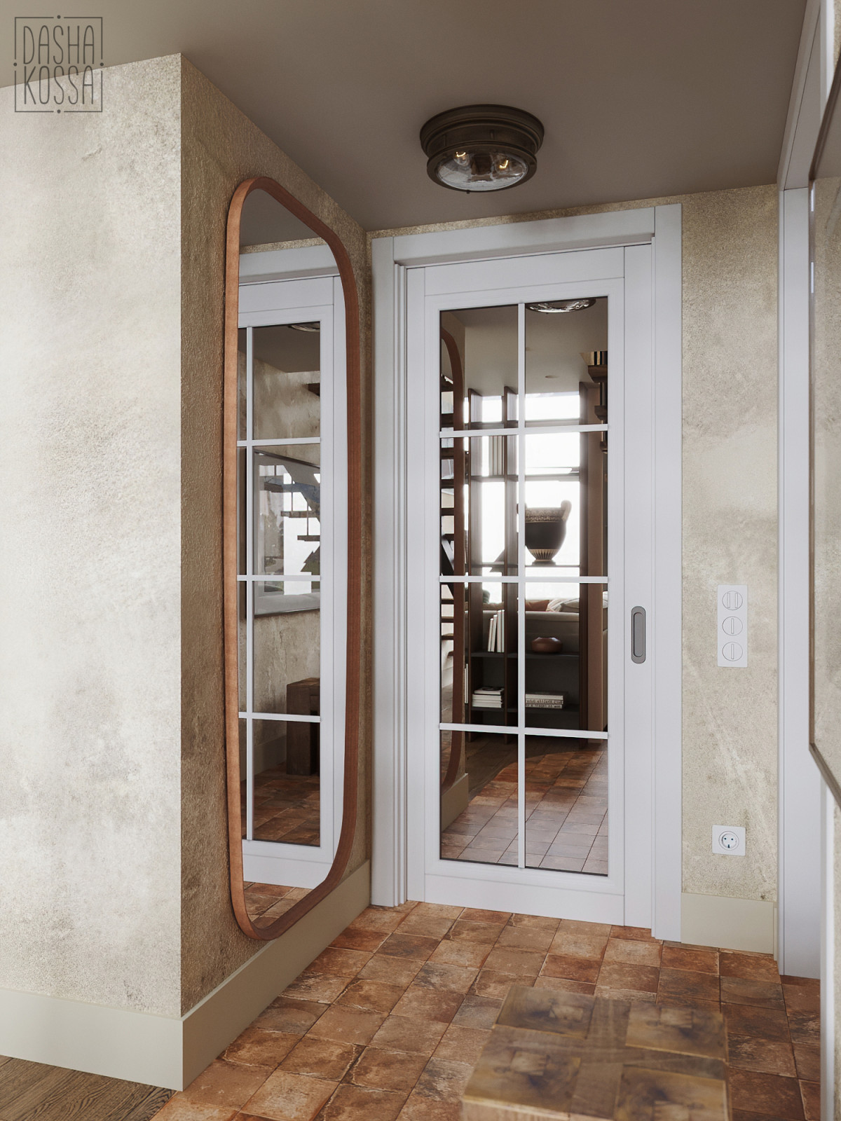 Fairy Wood. Двухуровневая квартира.