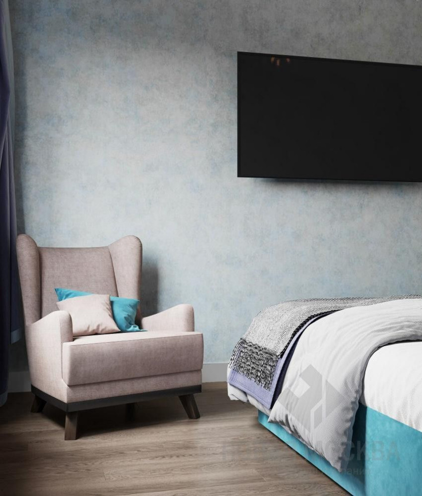 Дизайн-проект квартиры площадью 65 кв.м в ЖК «Скандинавия»