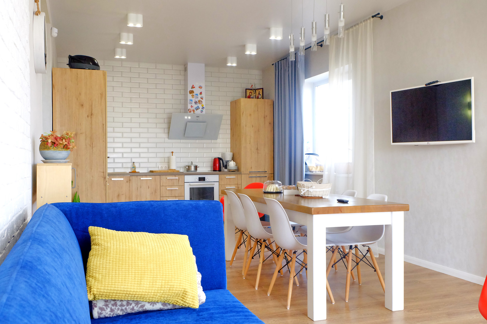 Уютный дом в скандинавском стиле