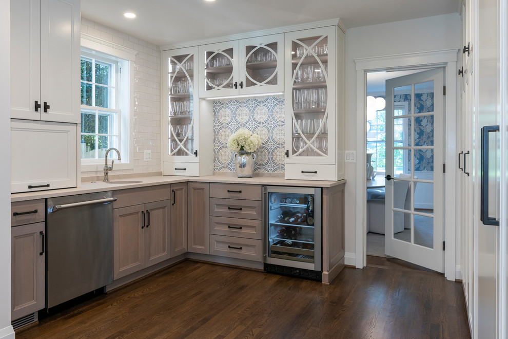 Inspiration for a transitional kitchen remodel in DC Metro