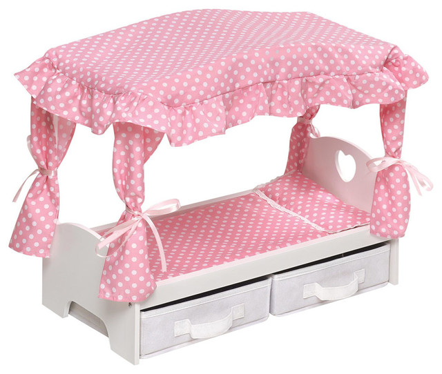 doll canopy bed