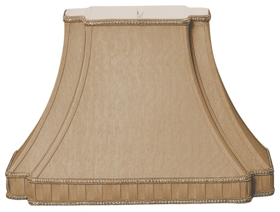 Rectangle Bell, Bottom Gallery Inverted Corner Lampshade, 12