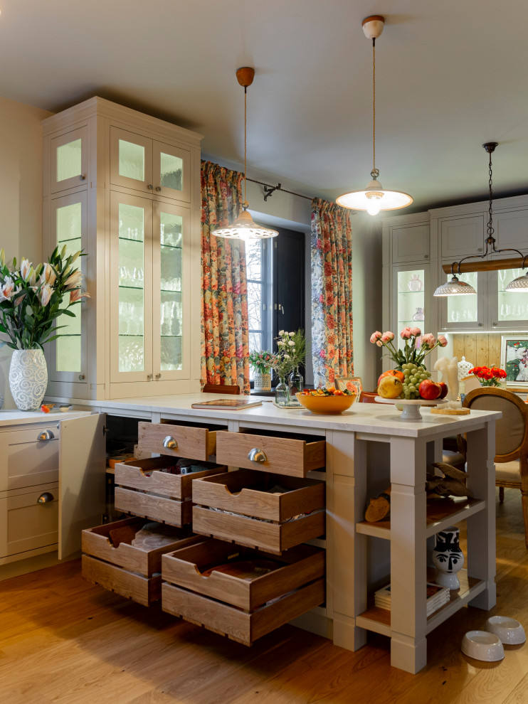 Роскошная кухня-гостиная