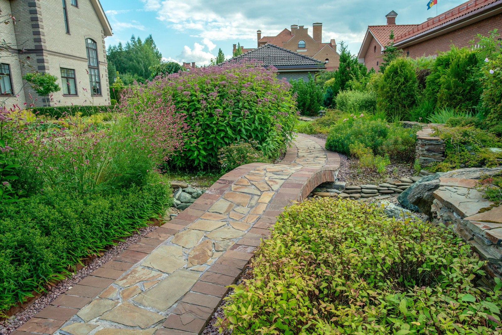 Проект Сада  в "Бельгийской деревне "