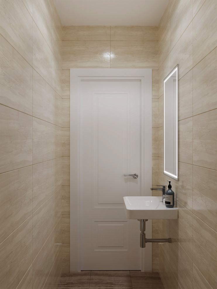 Бюджетный дизайн 3-ком. квартиры