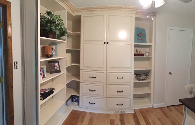Custom Painted Home Office