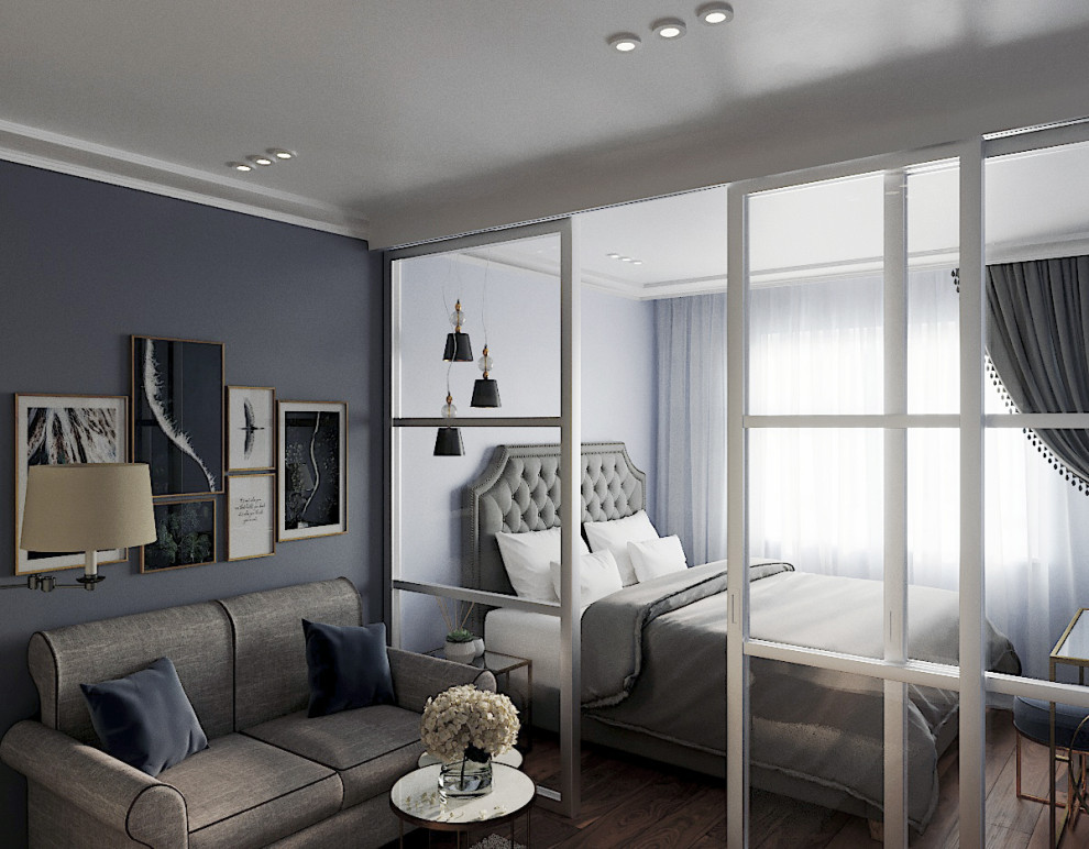 Дизайн однокомнатной квартиры в Москве