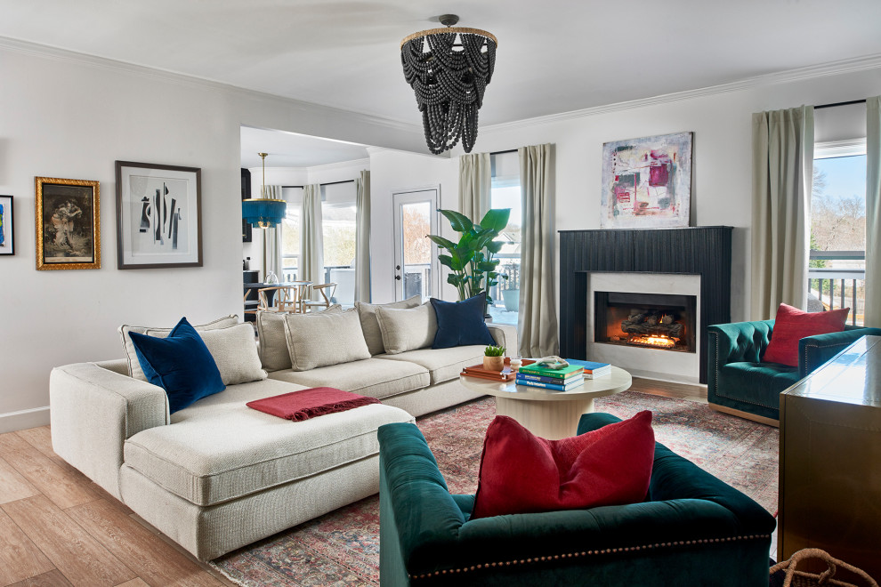 Modern Take on Southern Charm - Contemporary - Family Room - Atlanta ...