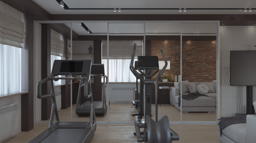 Дизайн проект банного комплекса 88м