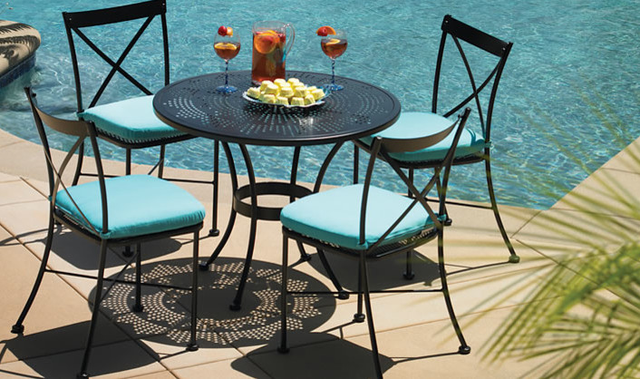 Bistro dining set by O.W. Lee