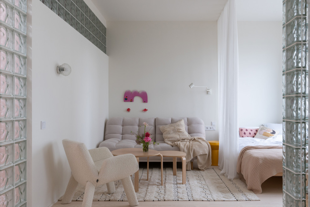 Квартира с стеклоблоками