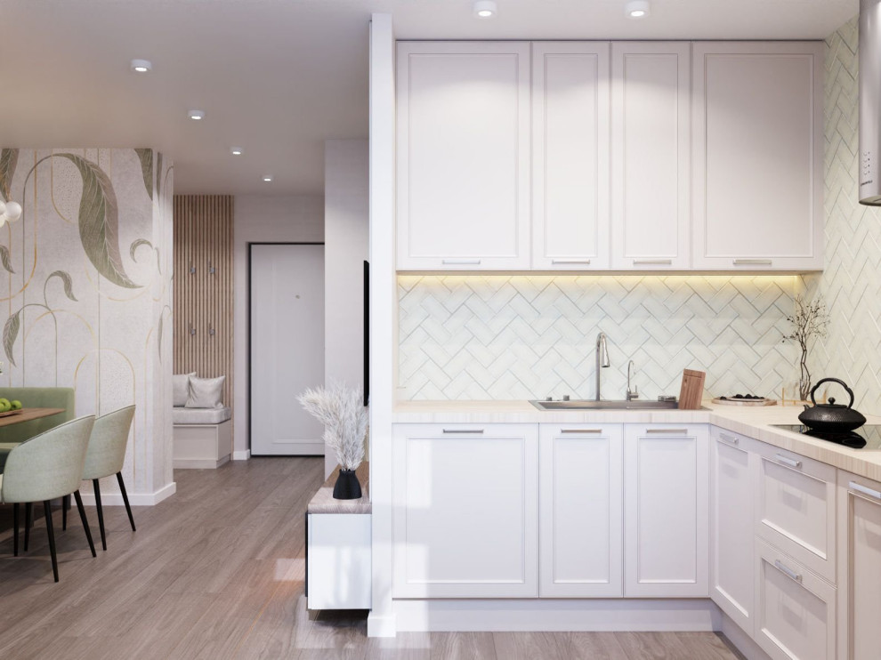 Дизайн кухни-гостиной