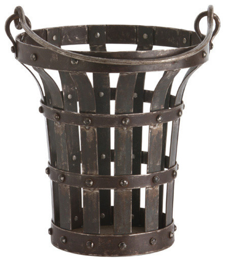 William Large Iron Handled Bucket