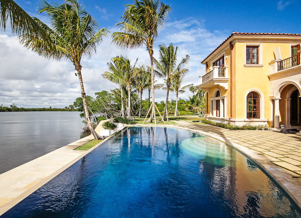Palm Beach - Infinity Edge Pool - Mediterranean - Pool ...