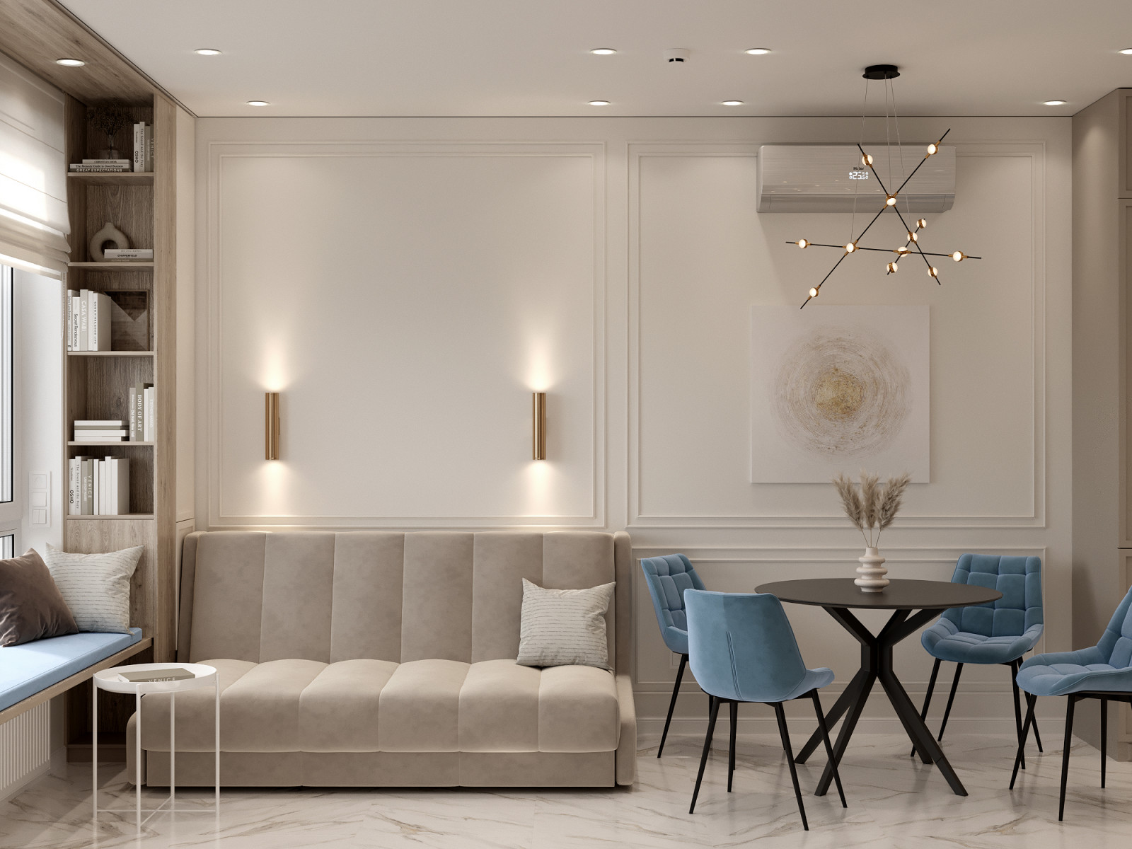 Проект квартиры для молодой девушки