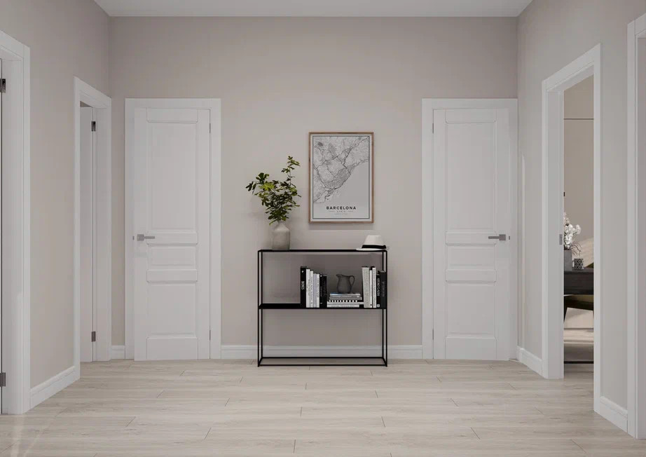 Ремонт квартиры 78 м2 в современном стиле с элементами сканди