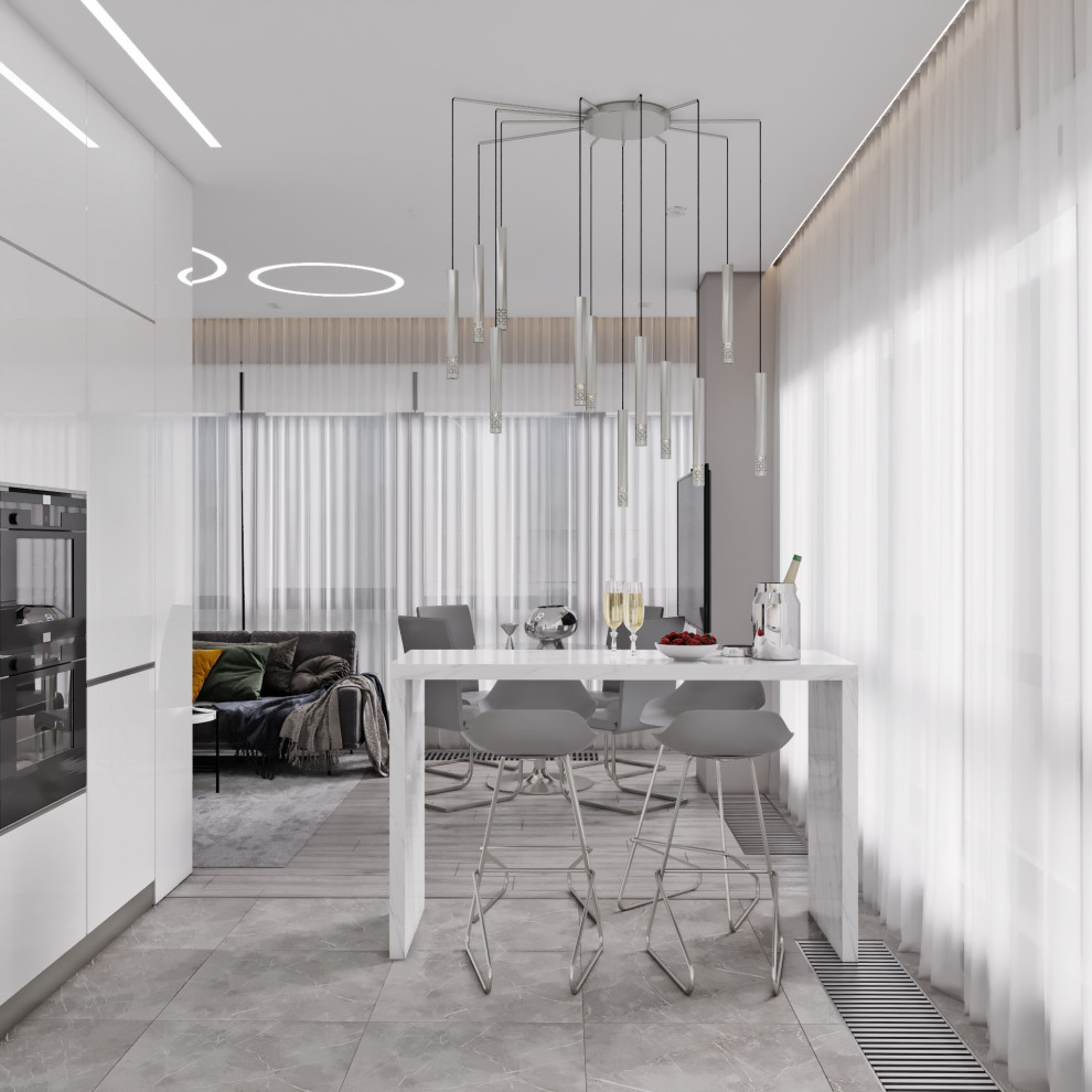 Дизайн квартиры-студии 44 кв.м.в г.Москва ЖК Monodom