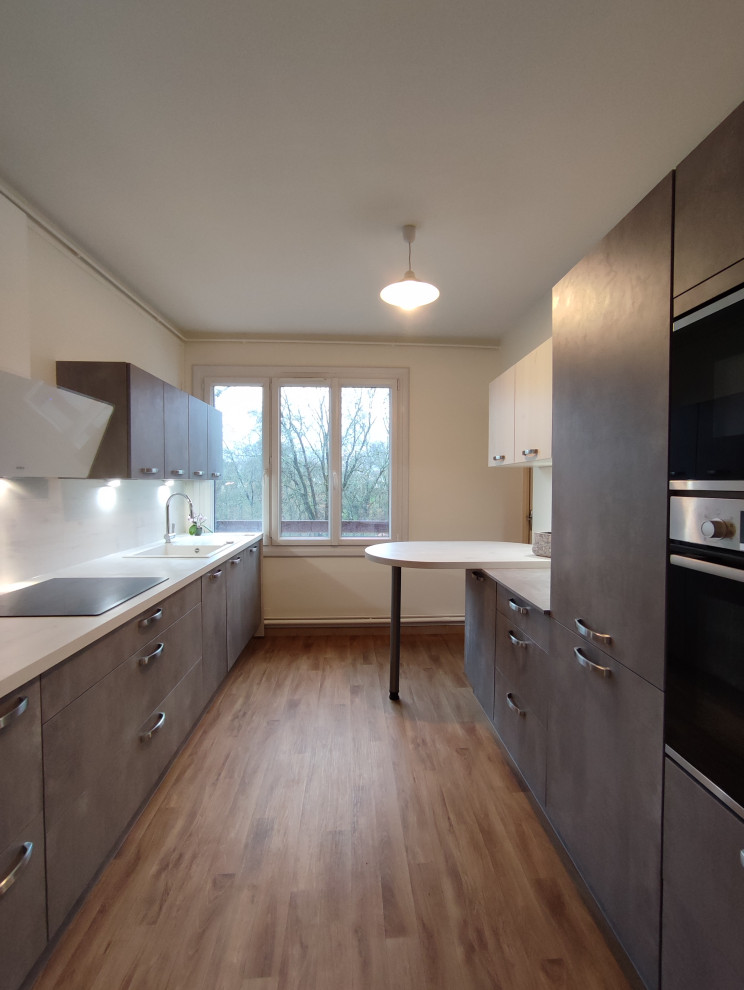 Photo of a mid-sized modern kitchen in Other.