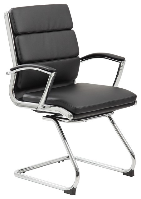 Boss Office Furniture Executive Caressoftplus Chair With Metal Boss Office Furniture Executive Caressoftplus Chair With Metal Chrome