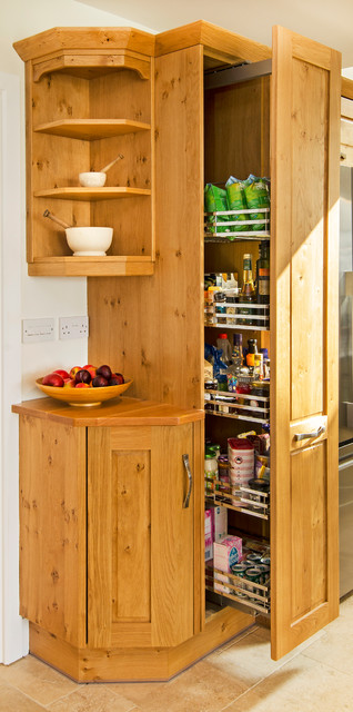 New Build House, Devon landstil-koekken