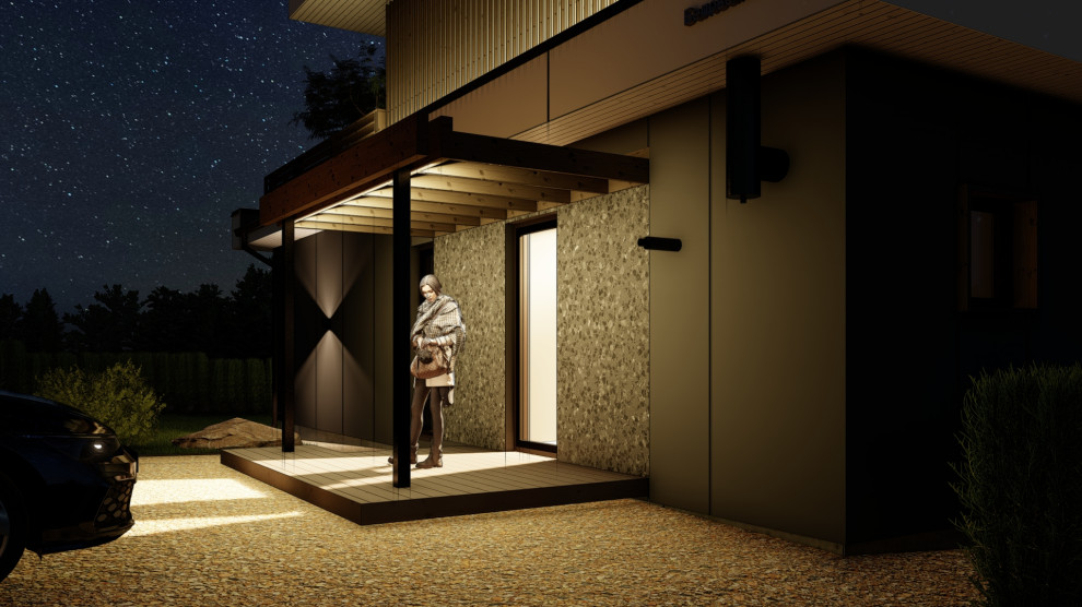 Реконструкция каркасного дома в г. Казань