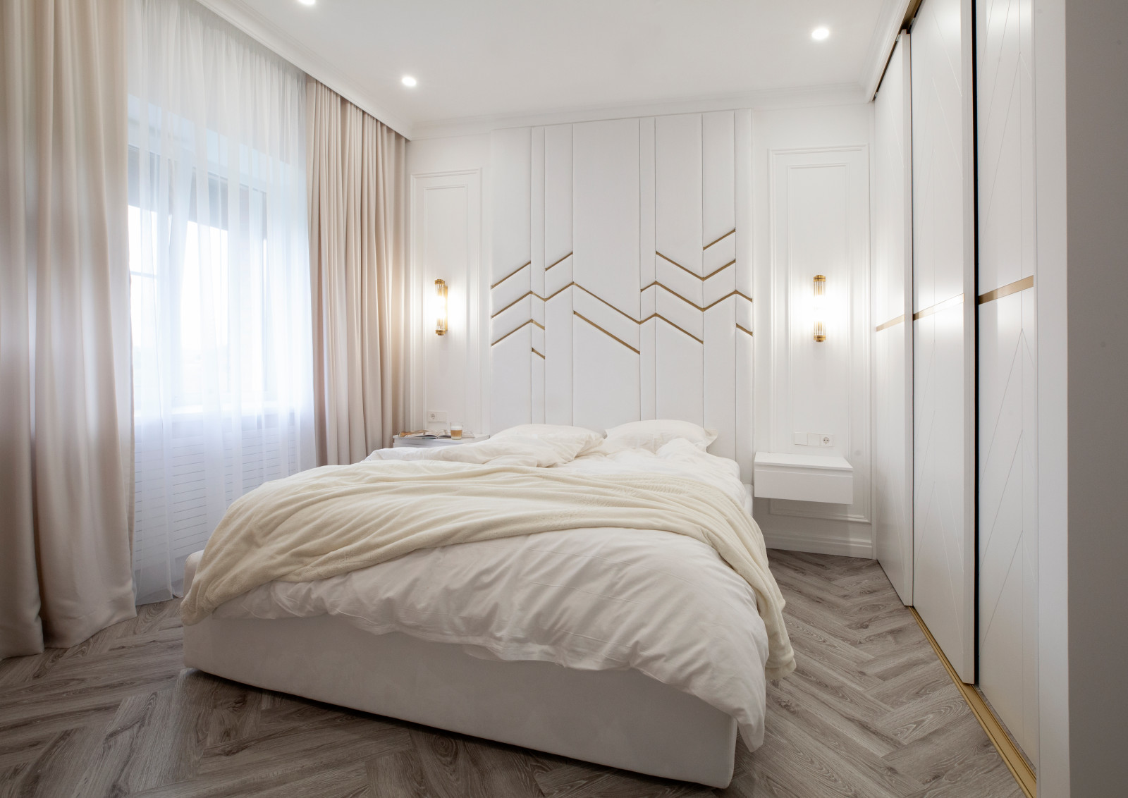 Фото реализации проекта "из двушки трешка"