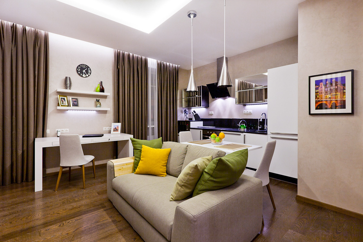 Квартира студия на Институтском 11 Санкт-Петербург