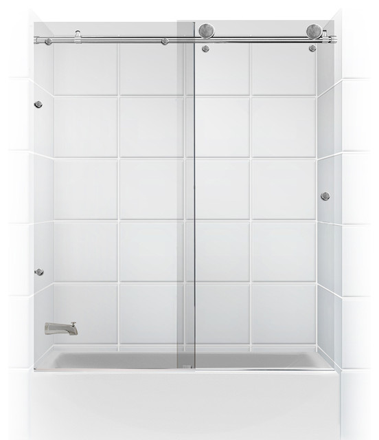 Meridian Series (Tubs) | Frameless Sliding Barn Door ...