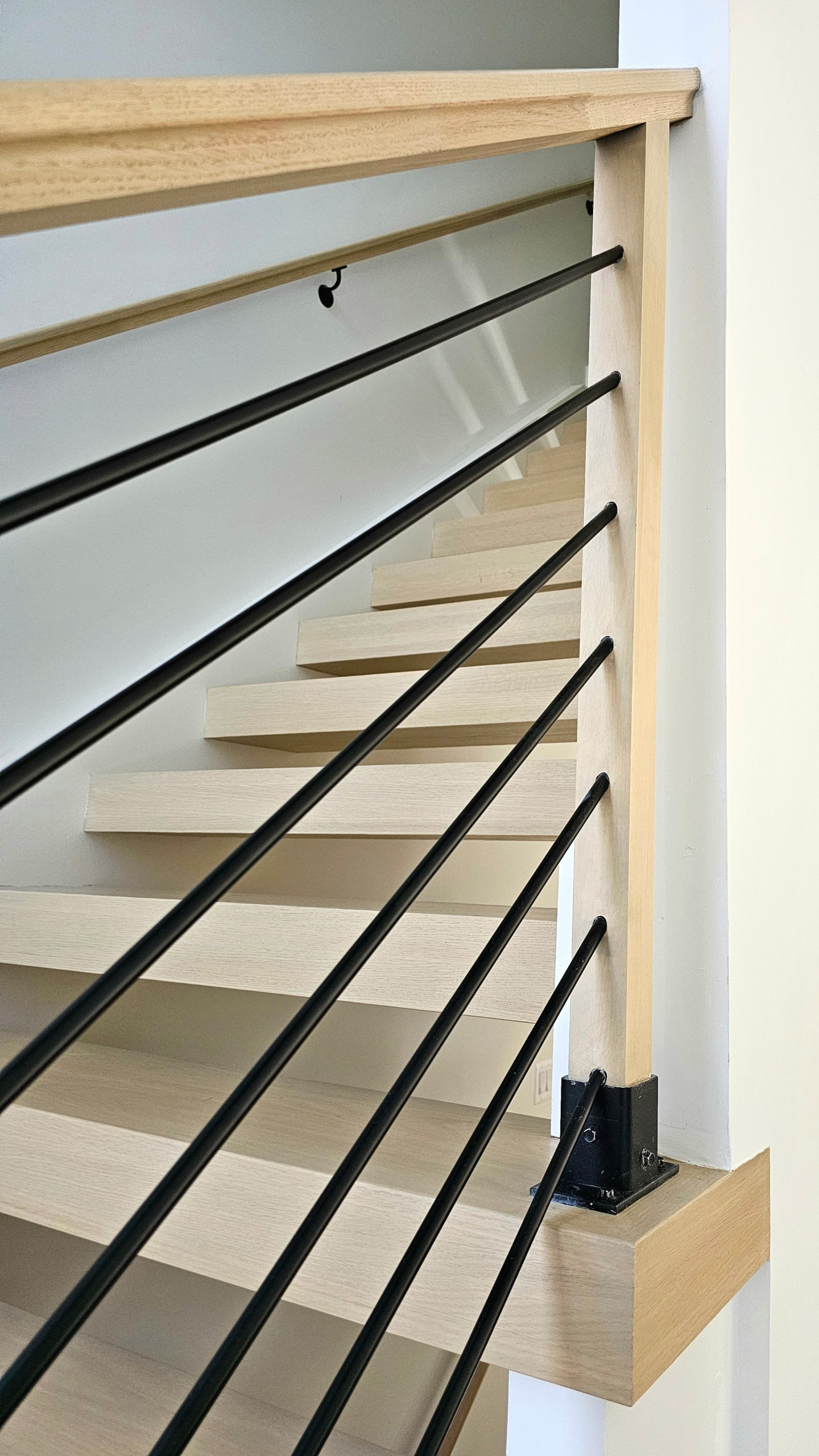 111_Open-Rise Stair with a Stunning Pool View, Great Falls, VA 22066