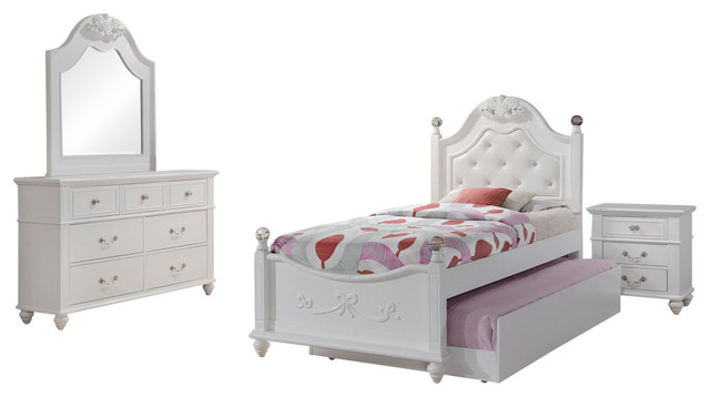 little girl twin bedroom set