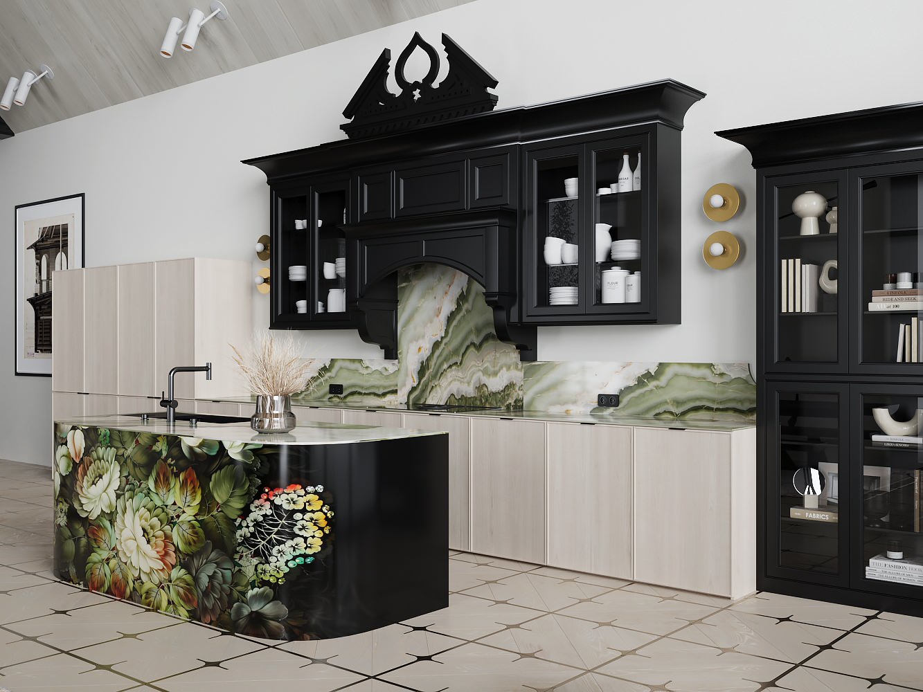 Загородный дом в Новом Русском стиле