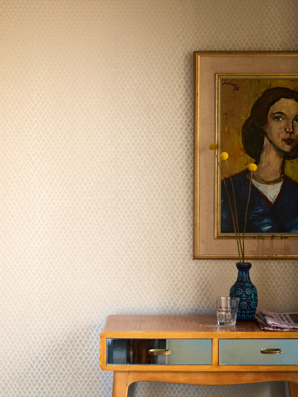 Farrow&Ball Metallic Wallpapers at Manders