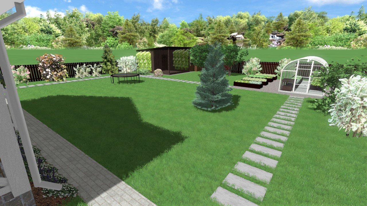 Дизайн-проект участка