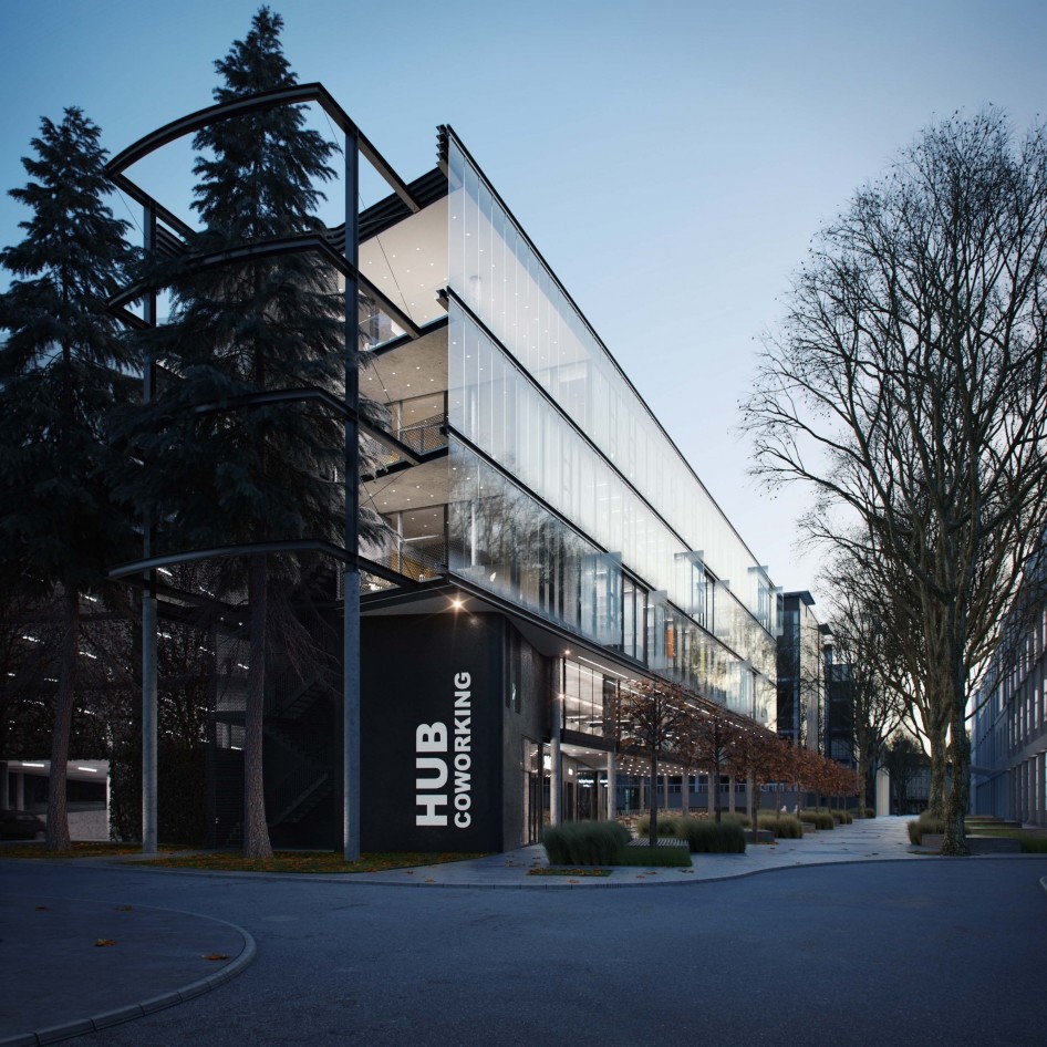 Office building renderings