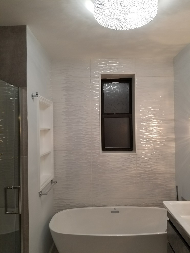 Complete bathroom renovation in Forest Hills