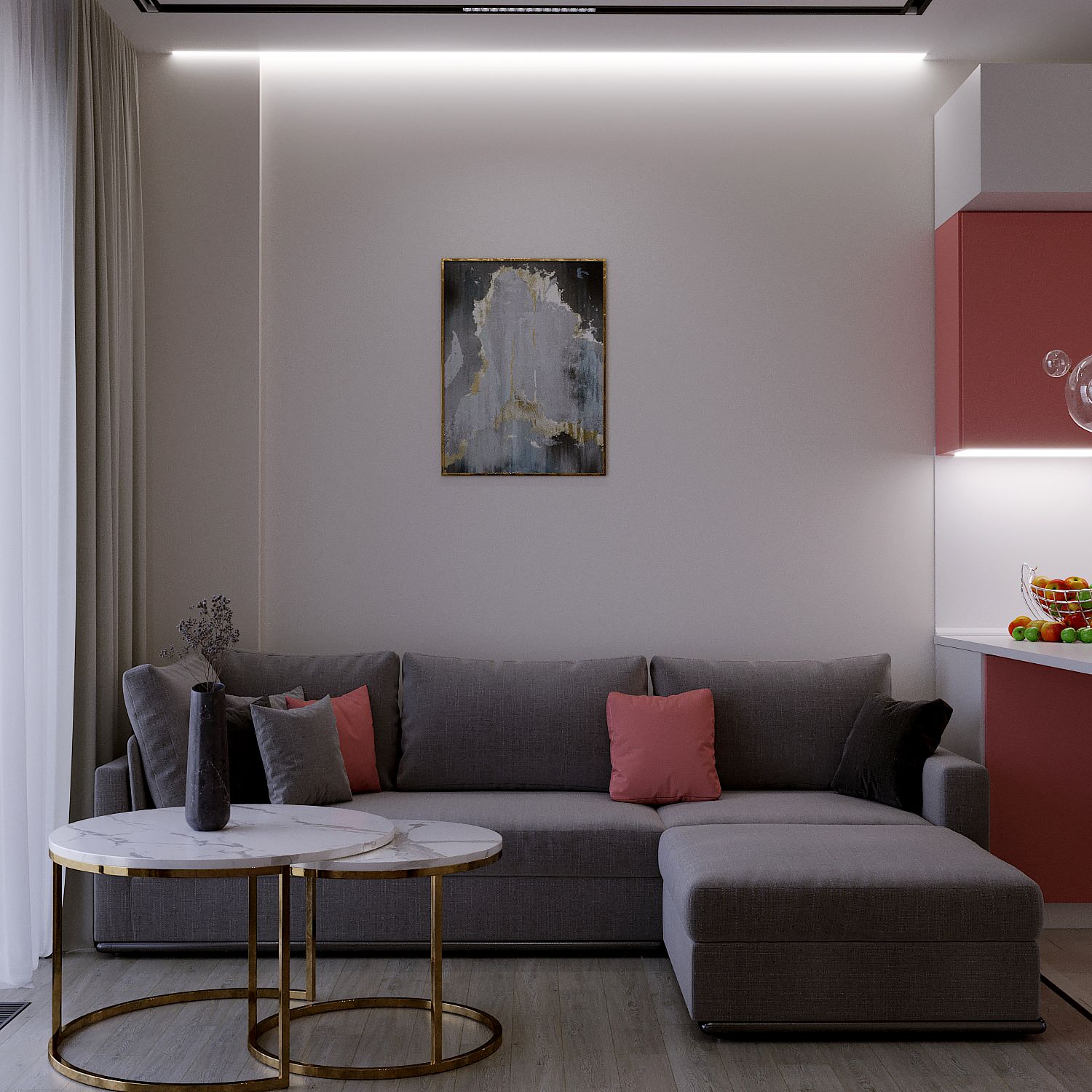 Стильная однушка в ЖК I Love