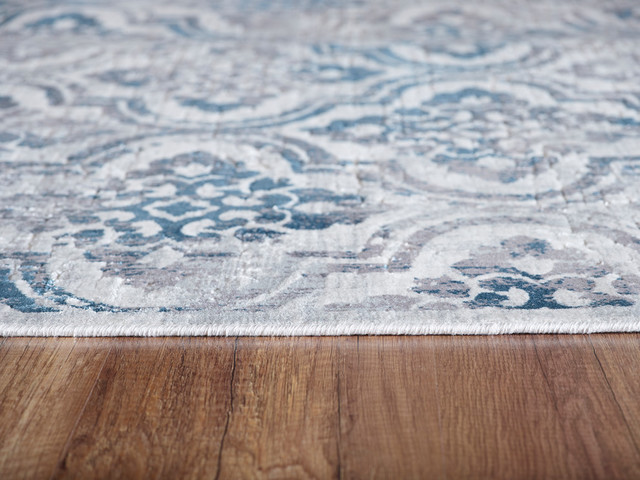 Mosaic 1672 115 Area Rug Cream And Gray Blue Contemporary - Cream Gray And Teal Area Rugs Mosaic 1672 115 Area Rug Cream And Gray Blue Contemporary - Cream Gray And Teal Area Rugs