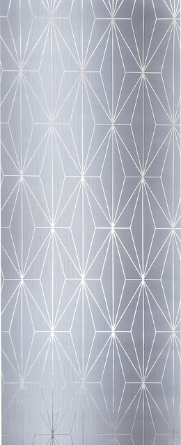 Modern Wallpaper brown Brass metallic textured geometric diamond triangle lines