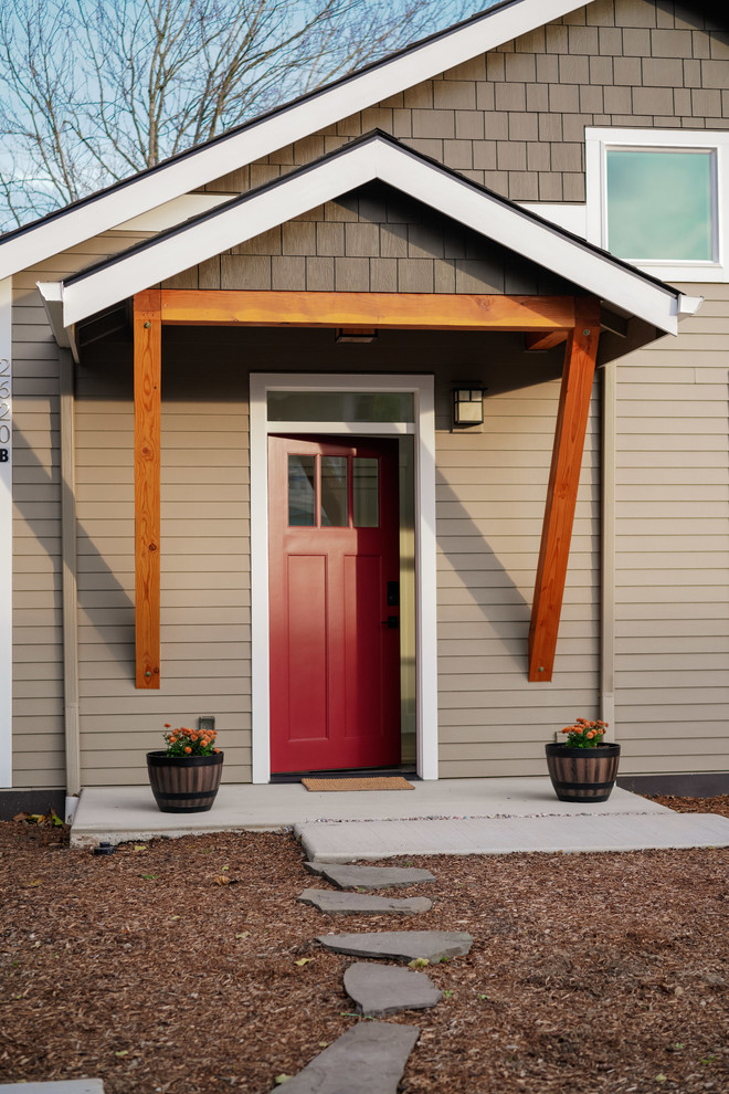 Home design - craftsman home design idea in Portland