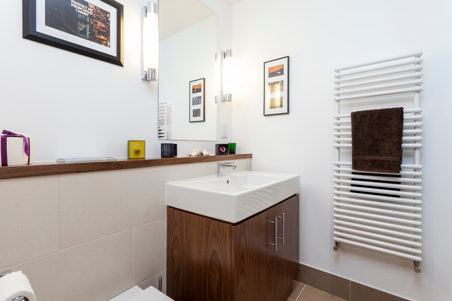 Clerkenwell Flat contemporary-badrum