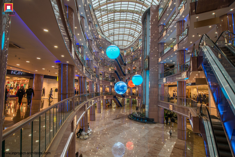 Концепция интерьеров ТРЦ "РИО" на Ленинском проспекте