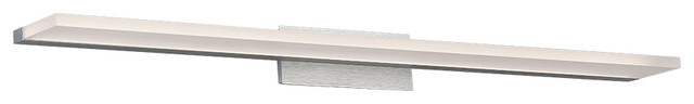 WAC Lighting Level 36"LED Bath Vanity & Wall Light in Brushed Aluminum