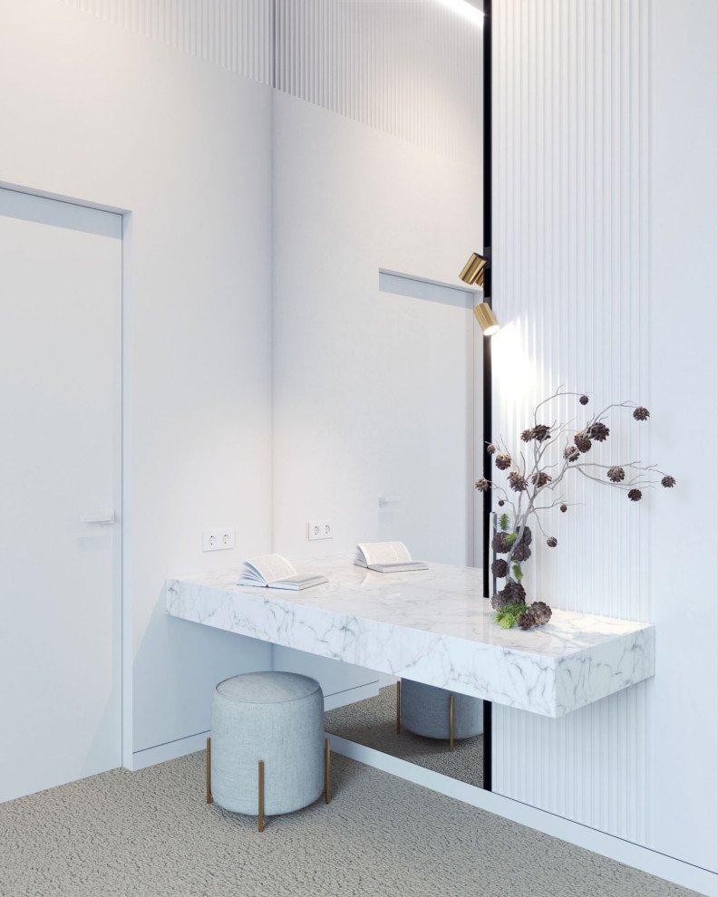 Y-house. Дизайн интерьера двухэтажного дома.