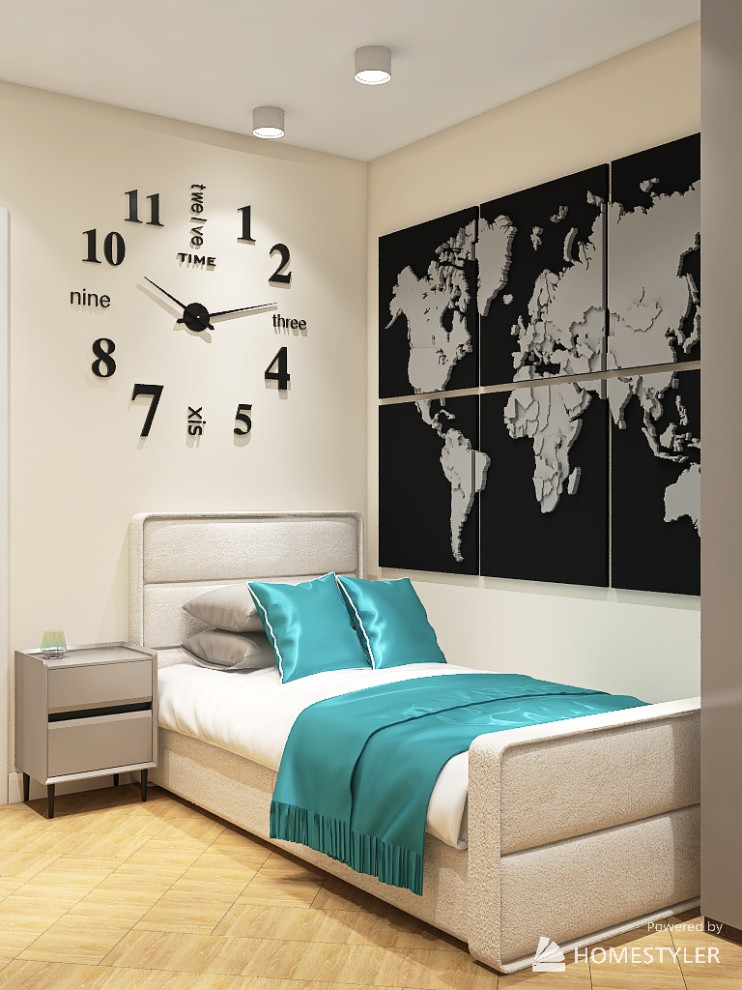 Современный стиль 60 кв.м.