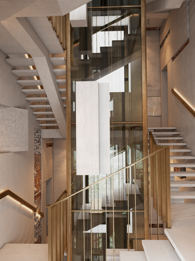 Лестница в апарт-отеле