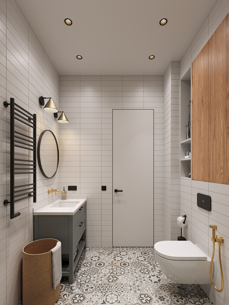 Квартира с зелеными акцентами