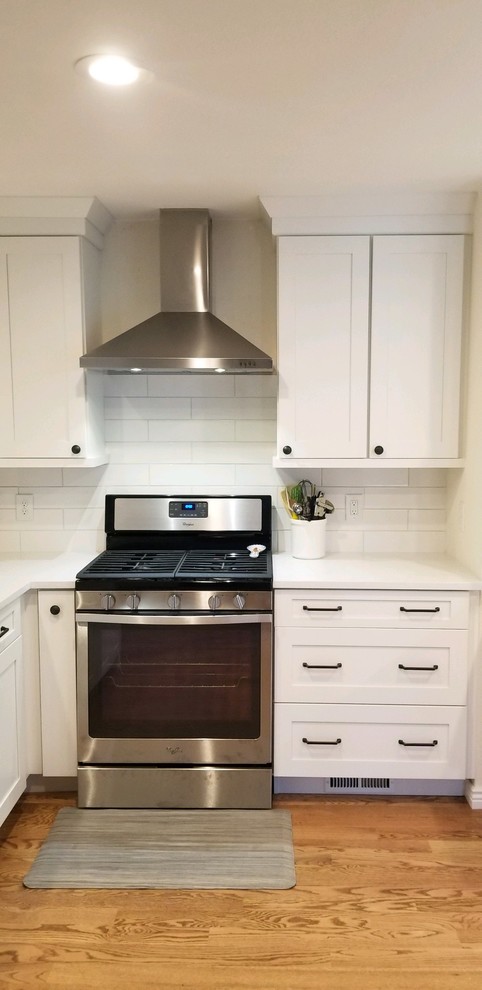 Inspiration for a transitional home design remodel in Denver