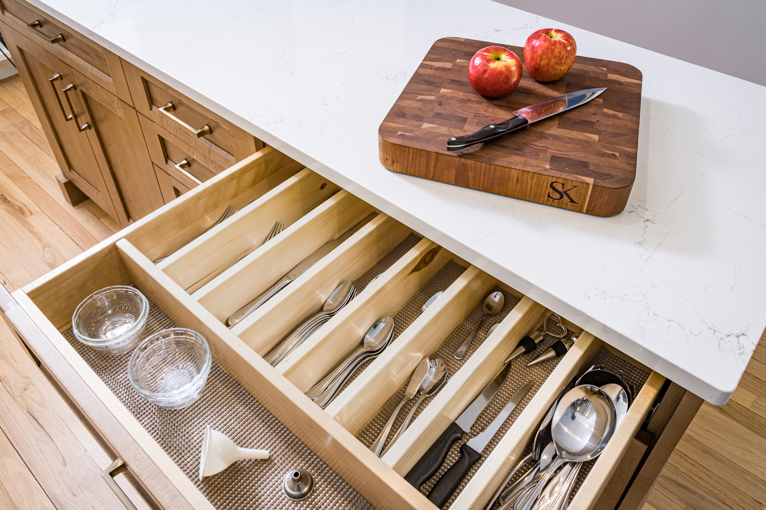 Warm White & Wood Kitchen Remodel Harrisburg, PA