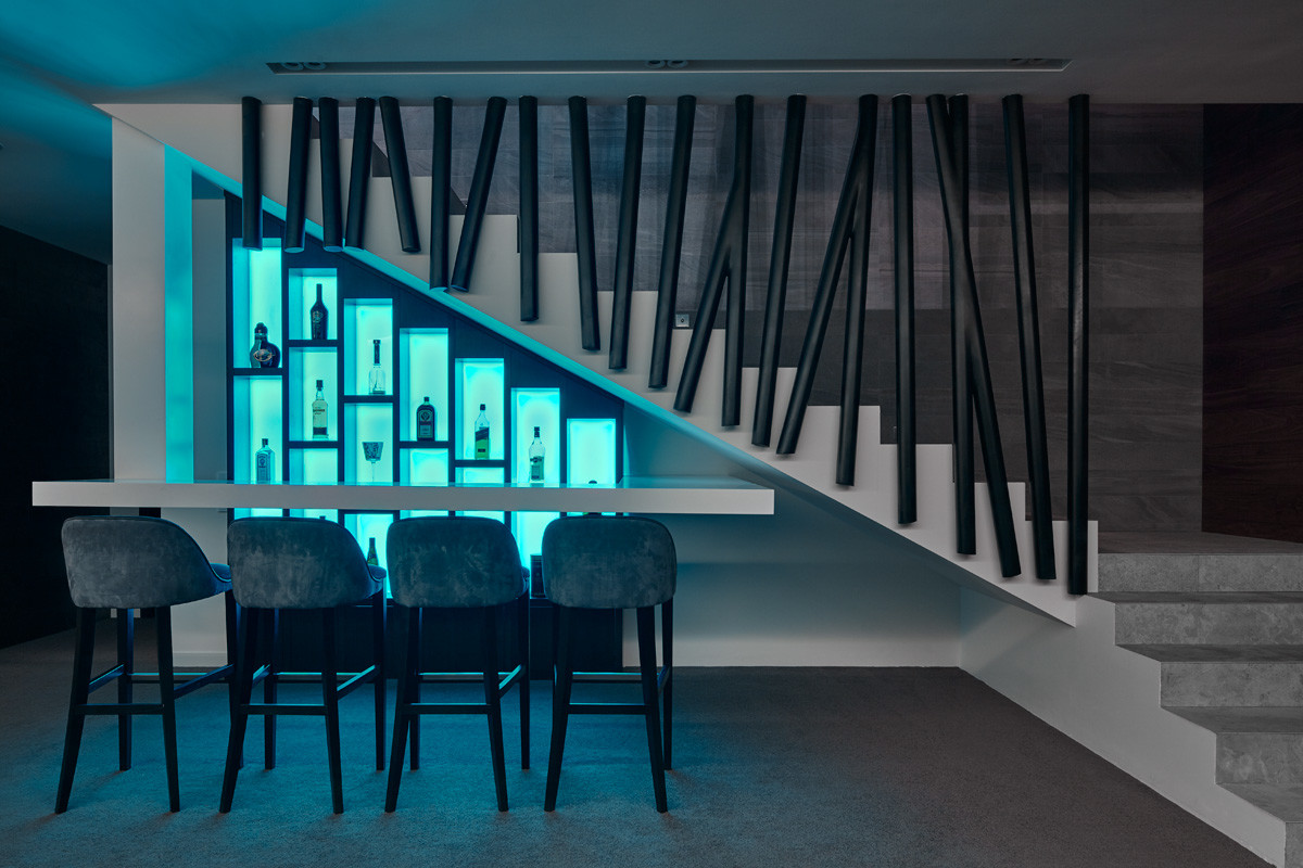 Интерьеры загородного дома на Истре